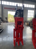 Chargeur de grumes hydraulique pour excavatrice, type japonais, grappin à bois, machine forestière, vente directe d'usine