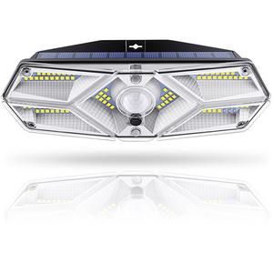 Waterdicht Op Zonne-energie Draadloze Beveiliging Lichten Led <span class=keywords><strong>Motion</strong></span> Sensor Gemonteerd Flood Verlichting Tuin Solar Wandlamp Lamp Outdoor - Product Image 1