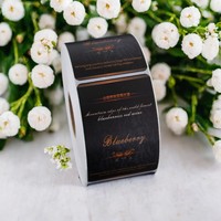 Étiquettes de flacons cosmétiques personnalisées imperméables avec impression offset
