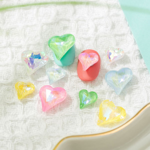 Oferta Especial: Diamantes <span class=keywords><strong>de</strong></span> Imitación 3D para Decoración <span class=keywords><strong>de</strong></span> <span class=keywords><strong>Uñas</strong></span>, <span class=keywords><strong>Diseño</strong></span> <span class=keywords><strong>de</strong></span> Corazón <span class=keywords><strong>con</strong></span> Cristales - Product Image 2