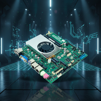 Carte mère industrielle Intel Core Ultra 14e génération, format Mini ITX, DDR5 so DIMM 96 Go, 2x GbE LAN, affichage 4K, M.2