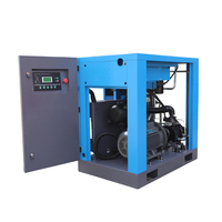25HP-100HP Réservoir d'eau inoxydable silencieux Compresseur d'air à vis sans huile 380V Compresseurs d'air à haute efficacité