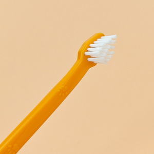 Double <b>Headed</b> Pet <b>Toothbrush</b> Long Handle Soft Bristle Dog Oral Care Cleaning Tool - Product Image 4