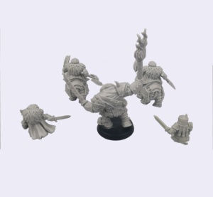 Figuras de Robot de <span class=keywords><strong>Anime</strong></span> Personalizadas en PVC, Miniaturas para Juegos de Mesa <span class=keywords><strong>RPG</strong></span> - Tamaño Pequeño - Product Image 4