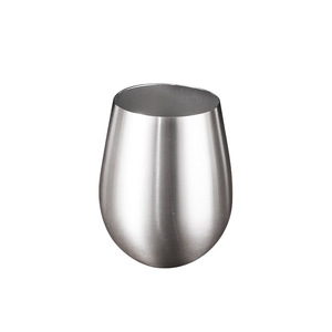 Vaso de Acero Inoxidable en Forma de U de 18 oz, Vaso para Vino Plateado y Dorado, Elegante Vaso para Bebidas de Fiesta - Product Image 2