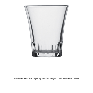 Vaso Amalfi 9 cl, Altura 7 cm, Diámetro 6 cm, Duralex Templado - Product Image 3