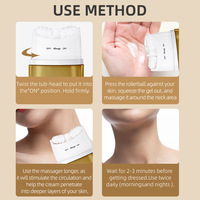 Offre exclusive transfrontalière crème raffermissante bio pour le cou crème de massage anti-rides pour le raffermissement du cou pour réduire le cou