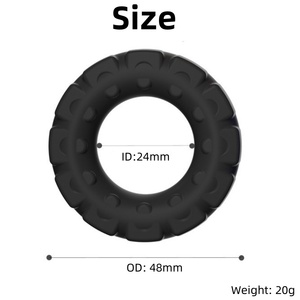 Cincin Penis silikon Super meregang untuk pria mainan seks dewasa produk Premium cincin Penis penunda ejakulasi - Product Image 4