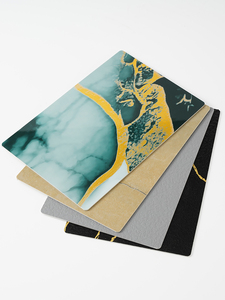 Panneau mural en PVC souple imprimé couleur, effet marbre, léger, facile à installer, feuille <span class=keywords><strong>de</strong></span> placage décorative fine et souple, carrelage, design graphique - Product Image 6