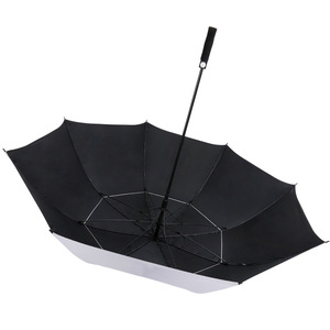 Parapluie droit personnalisé à ouverture automatique, extra large, protection UV50+, fibre de verre, résistant au vent, double couche, aéré, imperméable - Product Image 3
