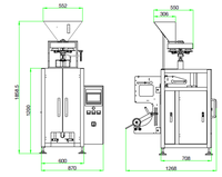 Foshan Factory Price High-speed Automatic White Sugar Sugarcane Sugar Salt Particle Powder Multifunctional Packaging Machine