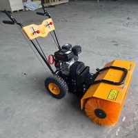 Souffleuse à neige à moteur à essence Xinwo, balayeuse à neige, machine à neige, grande capacité avec une grande efficacité