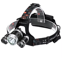 Lampe frontale LED laser blanche rechargeable par USB, professionnelle pour la recherche, le sauvetage, la chasse, le travail nocturne en extérieur