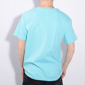 Camiseta de Hombre Lisa Personalizada con Bordado Estampado 100% Algodón de Alta Calidad 180 Gsm Silver Melody, la Más Vendida de Fábrica - Product Image 4