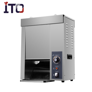 Đa chức năng băng tải chuỗi nướng bánh mỳ Hamburger Bun Máy nướng bánh mỳ dọc liên hệ với nướng bánh mỳ cho Hamburger cửa hàng - Product Image 3