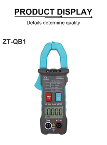 มัลติมิเตอร์แบบดิจิตอล ZOYI ZT-QB1 พร้อมจอ LCD - Product Image 6