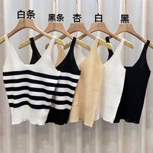 Elegante Camiseta sin Mangas para Mujer, Top de Punto, Prenda Popular para Salir - Product Image 2