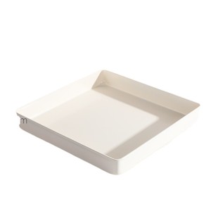 ถาดอบขนมสี่เหลี่ยม 28x28 ซม. เคลือบสารกันติด สีขาว ใช้กับเตาอบได้ - Product Image 3