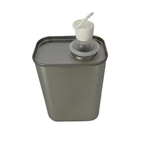 Cina sconto miglior 1L quadrato vuoto in metallo barattolo con coperchio in metallo <span class=keywords><strong>di</strong></span> plastica personalizzabile utilizzato <span class=keywords><strong>per</strong></span> <span class=keywords><strong>olio</strong></span> d'oliva <span class=keywords><strong>olio</strong></span> <span class=keywords><strong>di</strong></span> colza cibo - Product Image 3
