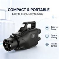 Adaptateur CCS2 vers GBT 400A IP55 – Connecteur de charge rapide haute intensité pour véhicules électriques et énergies nouvelles