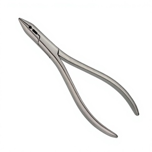 Stainless Steel Orthodontic <b>Wire</b> Bending Cutting Pliers 15cm Manual Dental Surgical Instrument Class I <b>Silver</b> By Grip Surgical - Product Image 4