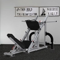 ST-N014 Équipement de fitness professionnel pour salle de sport, machine à presser les jambes inclinée à levier, à charge libre, pour l'entraînement de force