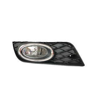 Cadre de garniture de phare antibrouillard avant Honda Civic 33900-TR0-H11, fixation par vis en plastique pour modèle de 9e génération - Product Image 5