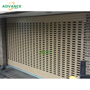 Prezzo accessibile griglia in alluminio leggero pannello di rotolamento porta per Garage seminterrato ufficio isolamento termico tapparella - Product Image 2