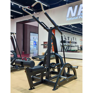 GLSfitness Venta al por mayor <span class=keywords><strong>Nautilus</strong></span> Plate Loaded Fitness Machine Equipo de fuerza comercial Construcción de acero Pecho Espalda Seguridad - Product Image 1