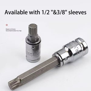 Bộ dụng cụ cờ lê đầu Torx Peaktop Steel 40 món, gồm đầu vặn vít Torx và bộ dụng cụ đầu sao - Product Image 5