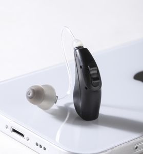 ابتكارات جديدة قابلة لإعادة الشحن جهاز السمع اللاسلكي BTE ملحق الصم مع لوحة الوجه وخطاف الأذن - Product Image 2