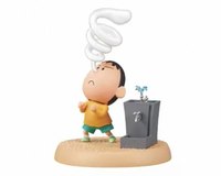 Re-ment Crayon Shin-chan Shake My Crazy Action Theatre Scène miniature Boîte aveugle Ornement Japon Boîte aveugle en verre Véritable