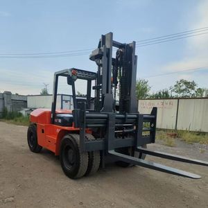 Heli Used Diesel Forklift High Efficiency 100T Two Stage Mast Offroad - Product Image 6