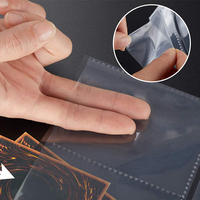 Manufaktur Custom ized Display Card Book Innenseiten Clear Pocket Pages Karten hülle