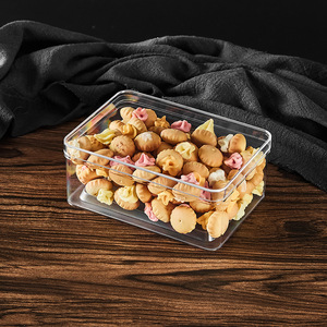 Caja de Embalaje de Alimentos Rectangular de Doble Capa con Fondo Cóncavo ODM, Caja de Plástico, Caja Transparente con Tapa, Caja de Exhibición - Product Image 2
