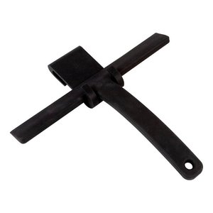 <b>Shower</b> <b>Squeegee</b> with Hook (26x25cm) WIPE Black CP924 ON - Product Image 1