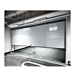 Tốt Nhất Bán Hiện Đại Thép Không Gỉ Tự Động Cửa Nhà Để Xe Thông Minh Điều Khiển Roll-up Cổng Không Thấm Nước Cho Khu Dân Cư Biệt Thự Hoàn Thành - Product Image 2