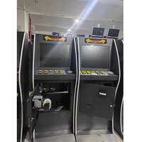 MIRACLE mini machine de jeu d'armoire métallique de 19 pouces avec accepteur de billets