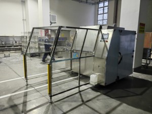 Fully Automatic Meat Trolley Washer 200L <strong>Bin</strong> Washing Machine PLC Touch Screen Control Industrial Trolley <strong>Cleaner</strong> CE - Product Image 5