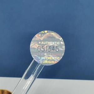 Tùy chỉnh 3D laser ba chiều nhãn bền nhiệt nhạy cảm thẻ an ninh Sticker Scratch-OFF tùy chỉnh hình dạng ba chiều cho Tequila - Product Image 5