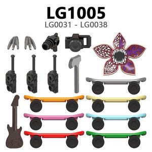 LG1004-1007 <span class=keywords><strong>Serie</strong></span> de Dibujos Animados de TV Vecna <span class=keywords><strong>Demogorgon</strong></span> Dustin Mike Will Lucas Nancy Eddie Chief Joyce Mini Bloques de Construcción para Niños Juguetes - Product Image 3