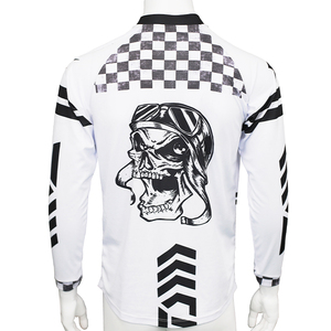 Custom MTB <strong>Cycling</strong> <strong>Jersey</strong> <strong>Men</strong> Downhill Mountain Bike Shirt Supplier <strong>Long</strong> <strong>Sleeve</strong> Quick Dry Breathable UV Protection - Product Image 3