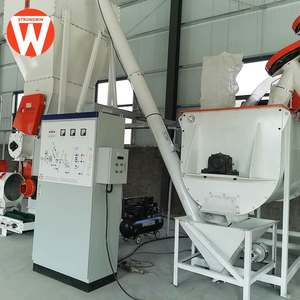 Usine 1-2 tonnes/h nouvelle <span class=keywords><strong>ligne</strong></span> de production de machine à granulés d'alimentation animale pour poulet vache bétail lapin <span class=keywords><strong>ferme</strong></span> volaille bétail - Product Image 6