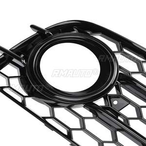 Rejilla de Alta Calidad para Faros Antiniebla de Coche, 2 Piezas, Diseño de Panal Hexagonal, para Audi A4 B8 S-Line S4 2008 2009 2010 2011 2012 - Product Image 6