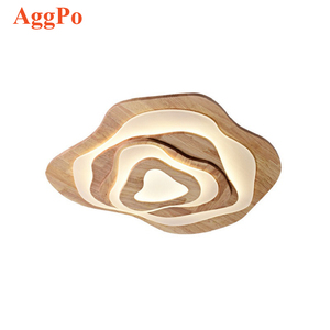 Đèn Trần Bằng Gỗ Nguyên Khối Đa Kích Thước Hiện Đại Bắc Âu Đơn Giản Sáng Tạo Bằng Gỗ Đèn <span class=keywords><strong>Led</strong></span> Trang Chủ Phong Cách Trung Quốc Thiết Bị Chiếu Sáng - Product Image 1