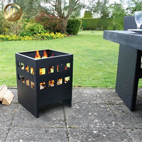 Pinces à pince pour barbecue en acier inoxydable Pince de service alimentaire pour gril de bateau Foyer avec acier Corten pour bois de chauffage