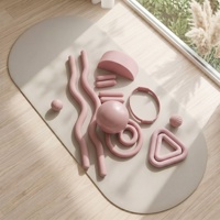 Ensemble d'accessoires de Pilates professionnels Queenlife : Rouleau de massage, balle, anneau et bloc en silicone couleur personnalisée pour studio de Pilates