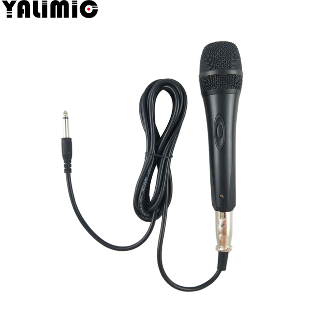 High Quality Professional Dynamic Wired Microphone for Studio Live Performance Handheld Metal Construction XLR Connector Custom