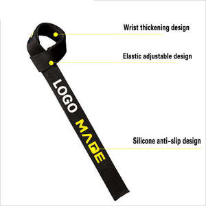 Nuevas correas de levantamiento de pesas personalizadas de moda, muñequeras acolchadas para fitness, correas de muñeca para levantamiento de pesas - Product Image 2