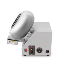 Machine à assaisonnement de snacks, mélangeur d'arômes alimentaires, machine à enrober les amandes, le sirop de sucre, les petites confiseries et le chocolat